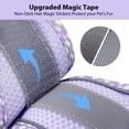 thumbnail image 2 of Miaocao Dog Harness - Lightweight Mesh Step-in Vest for Puppy, Reflective & Escape-Proof Design with High-Stick Magic Tape - Indoor/Outdoor Use for Chihuahua, Maltese, Shih Tzu(Brown-Beige, XXXS), 2 of 9