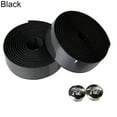 thumbnail image 3 of Soumake 2Pcs Cycling Road Bike Sports Bicycle Handlebar Rubber Tape Wrap With 2 Bar Plug Practical, 3 of 4