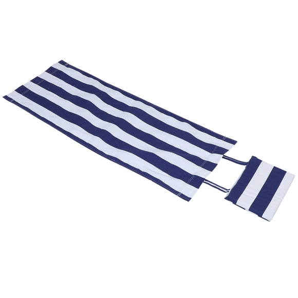 Minkissy Outdoor Sling Chair Fabric Replacement Blue Canvas for Beach Activities 1Pack