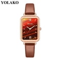 thumbnail image 2 of Rinsvye Ladies Vansvar Casual Quartz Wristwatch Bands Leather Strap Spin Watch Watch Bands For Men Watch Watches For Women Nurses Wrist Watch For Elderly, 2 of 2
