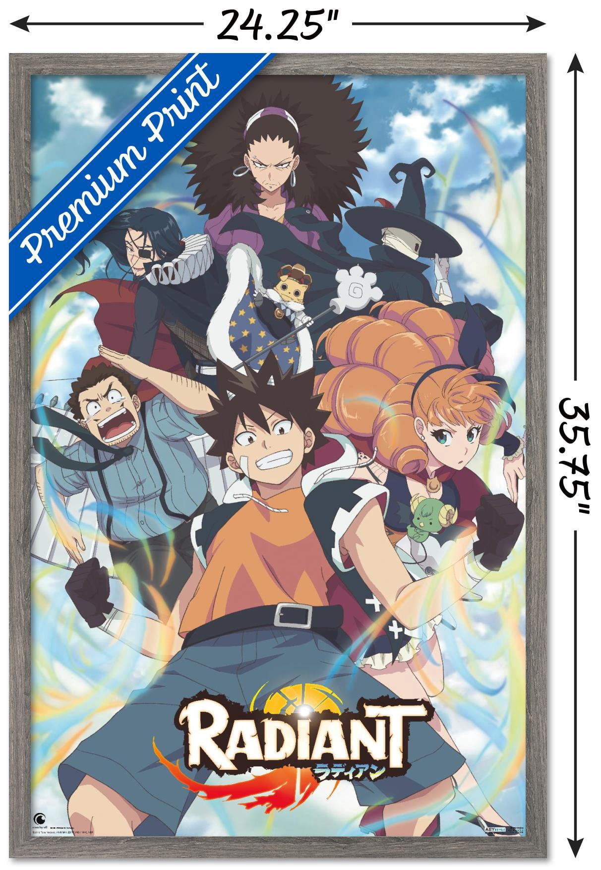 Radiant - Group Wall Poster, 22.375" x 34", Framed