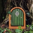thumbnail image 3 of Set of 1 Sparkle Fairy Door Garden Home Ornament, 3 of 4