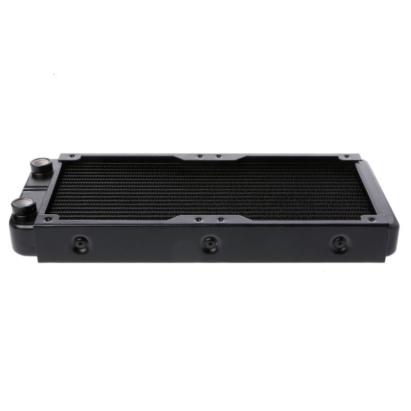 240mm Computer Radiator Water Cooler for 2 120mm CPU Fans Cooling Heatsink DIY Exchange