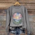 thumbnail image 1 of IMENGL Cloud split God message sweatshirt, Gray XL, Size M-2XL, 1 of 3