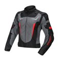 thumbnail image 4 of Chaqueta impermeable para motocicleta, chaqueta para montar, almohadillas de protección de , malla transpirable reflectante, forro térmico , XXXL Negro, 4 of 8