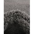 thumbnail image 4 of Unique Loom Studio Solid Shag Collection Area Rug - Sky (2' x 6' 9" Runner Dark Gray/Gray), 4 of 7