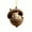 E, variant on Forest Animal Christmas Ornaments - Rustic Woodland Acorn Decor with Squirrel Deer for Xmas Tree, Christmas Holiday Gift