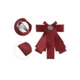thumbnail image 3 of INSPIRE CHIC Broche de cinta para mujer, lazo, corbata, broches para bodas y fiestas, rojo, 3 of 4