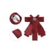 thumbnail image 3 of INSPIRE CHIC Broche de cinta para mujer, lazo, corbata, broches para bodas y fiestas, rojo, 3 of 4