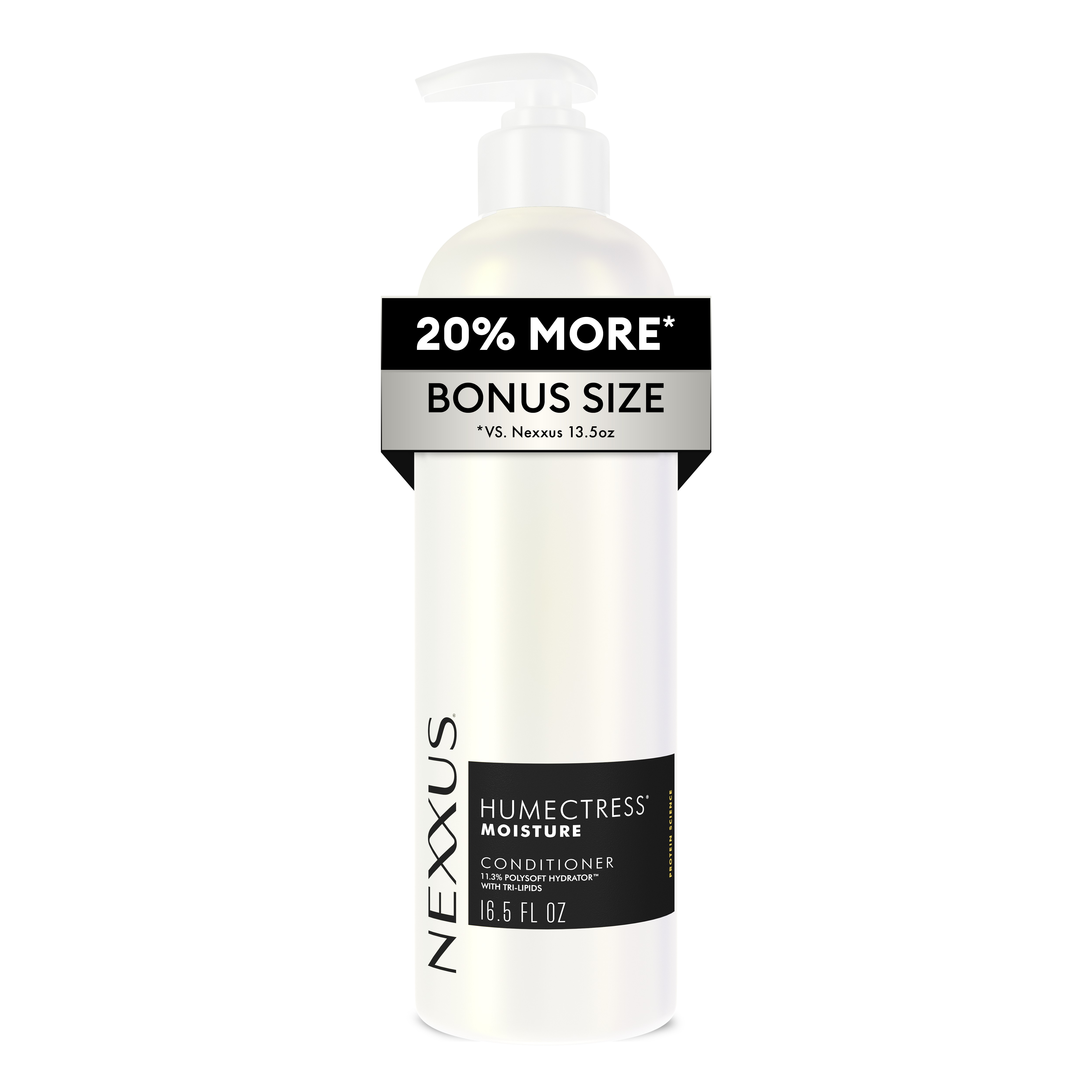 Nexxus Humectress Conditioner for Dry Hair for Ultimate Moisture Powered by Polysoft Hydrator Technology with Tri-Lipids ,16.5 Fl oz
