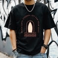 thumbnail image 3 of Men's Short Sleeve Graphic T shirt Collection Summer New Fashion Trend Sports Shirt Loose style Large, 3 of 5