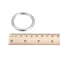 thumbnail image 4 of Unique Bargains 316 Acier Inoxydable Anneau Rond 35mm ID 5mm d'Épaisseur 6 Pack, 4 of 5