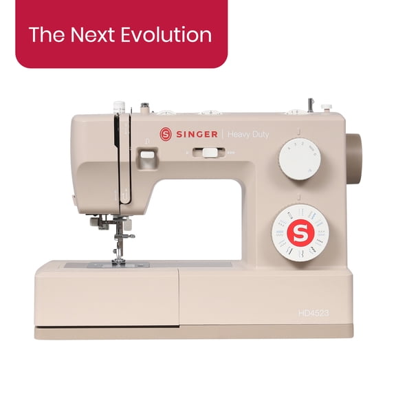 SINGER® Heavy Duty 4523™ Next Evolution Sewing Machine, Accessories, 23 Built-In Stitches, New DC motor for More Power & Speed
