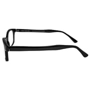 Pacific Coast Sunglasses X-KDs Biker Sunglasses Black Frame & Clear Lens for Night Riding