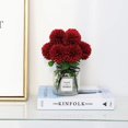 thumbnail image 4 of Bolsa de cabeza de flor de seda de hortensia blanca, 12 piezas, hortensia artificial para decoración de bodas, fiestas en el hogar, tiendas y baby shower, 4 of 7