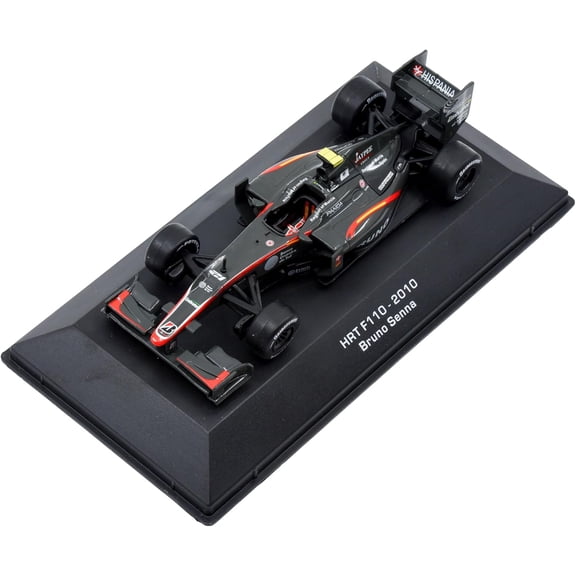 1:43 F1 Team HRT F110 - 2010 Collection Formula 1 Race #21 Model Inspired by Bruno Senna Diecast Collectible Model​