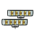 thumbnail image 1 of Par Faros Auxiliares Led De Lupa 6 Color Luz De Moto 44000lm 10 led Belug,  Negro, 1 of 5