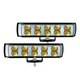 thumbnail image 1 of Par Faros Auxiliares Led De Lupa 6 Color Luz De Moto 44000lm 10 led Belug,  Negro, 1 of 5