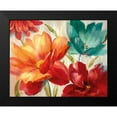 thumbnail image 2 of Nan 14x12 Black Modern Framed Museum Art Print Titled - Avalon Garden, 2 of 5