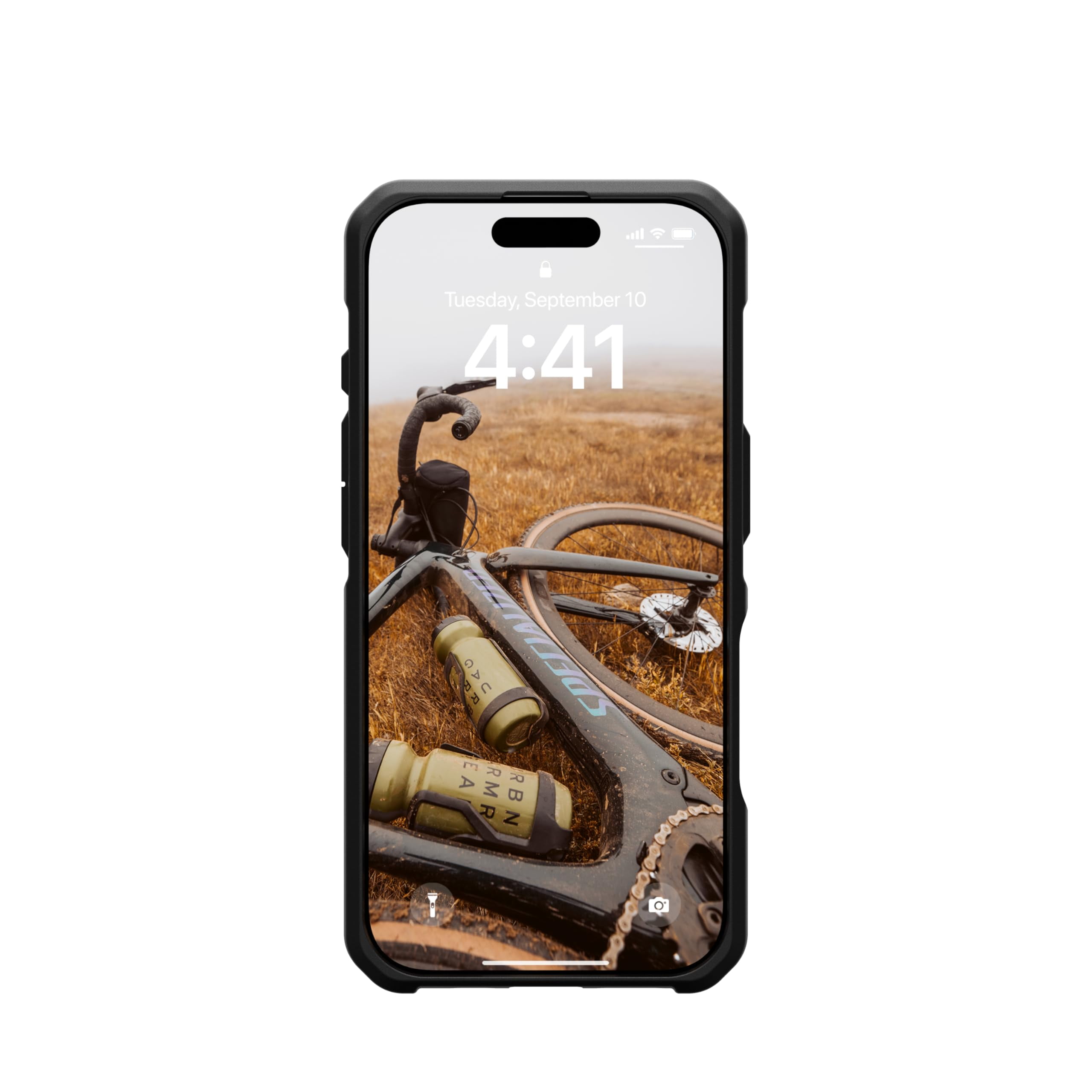 UAG iPhone 16 Pro Case 6.3" Metropolis LT - Compatible with MagSafe Charging Rugged Shockproof Anti-Slip Military Grade Protective Cover, Kevlar Black