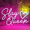 thumbnail image 1 of Lámpara LED de neón decorativa SYLHOME Slay Queen, 40 x 26 cm, USB, 1 of 7