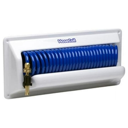 UPC: 6599881168236 | Hosecoil HC25H2 5 ft. HoseCoil Horizontal Mount Enclosure with Additional Feeder Hose