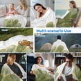 thumbnail image 5 of Sage Green Gold Cooling Blanket,Lightweight Breathable Summer Throw Blanket with Double Sided Cold Effect,Aesthetics Flower Boho Watercolor Art Picnic Blankets Bed Sheet for Hot Sleepers 50"x60", 5 of 8