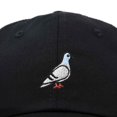 thumbnail image 2 of Dalix Pigeon Embroidered Cap Cotton Baseball Dad Hat for Men & Women Casual Cool in Black, 2 of 5