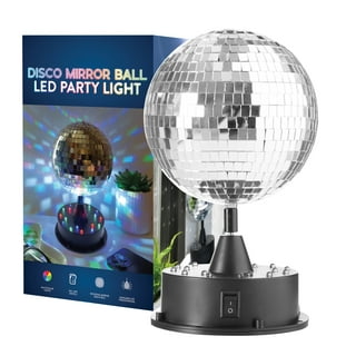 Qenwkxz Disco Ball Lights LED Magic Stage Lighting Lamp Rotating Decor Club  Party 