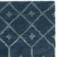 thumbnail image 6 of SAFAVIEH Himalaya Darin Geometric Wool Area Rug, Navy/Silver, 5' x 8', 6 of 6