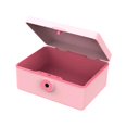 thumbnail image 3 of Caja de colección para joyas, caja de almacenamiento liviana con cerradura con huella dactilar Capa única, 3 of 8