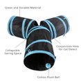 thumbnail image 5 of Labymos Cat Tunnel 3 Way Pet Play Tunnel Collapsible Tunnel Toy for Cats Dogs Rabbits, 5 of 5
