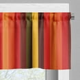 thumbnail image 5 of Ambesonne Abstract Valance & Curtain, Vertical Striped, 55"x36", Multicolor, 5 of 6