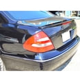 thumbnail image 2 of Ikon Motorsports Compatible with 03-09 Mercedes-Benz E-Class W211 Sedan L Style Unpainted ABS Trunk Spoiler, 2 of 7