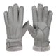 thumbnail image 1 of Guantes/manoplas de piel de oveja merino resistente para hombre, 1 of 4