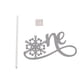 thumbnail image 3 of Paquete Adornos para Pasteles con Letras de de Nieve de Papel Brillante para Bebé Oro, 3 of 6
