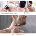 thumbnail image 3 of MAX-T Rasoir Rotatif 3D Rechargeable Filaire et Sans Fil pour Hommes, 3 of 5