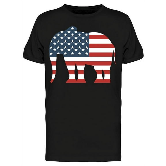Republican Party Emblem T-Shirt Men -Image by Shutterstock, Male Medium