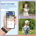 thumbnail image 4 of YUNOVA AirTag Wristband for Kids, IPX8 Waterproof Silicone Strap with Magnetic Clasp, Adjustable Hidden Holder Compatible with Apple AirTag Tracker for Child Teen Swimming, 4 of 7