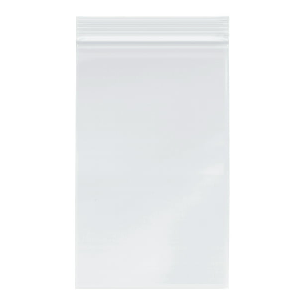 Plymor Zipper Reclosable Plastic Bags, 2 Mil (Pack of 500) - Walmart ...