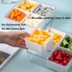 thumbnail image 2 of Bandeja MANO Divided Veggie con tapa y 4 compartimentos, 2 of 6