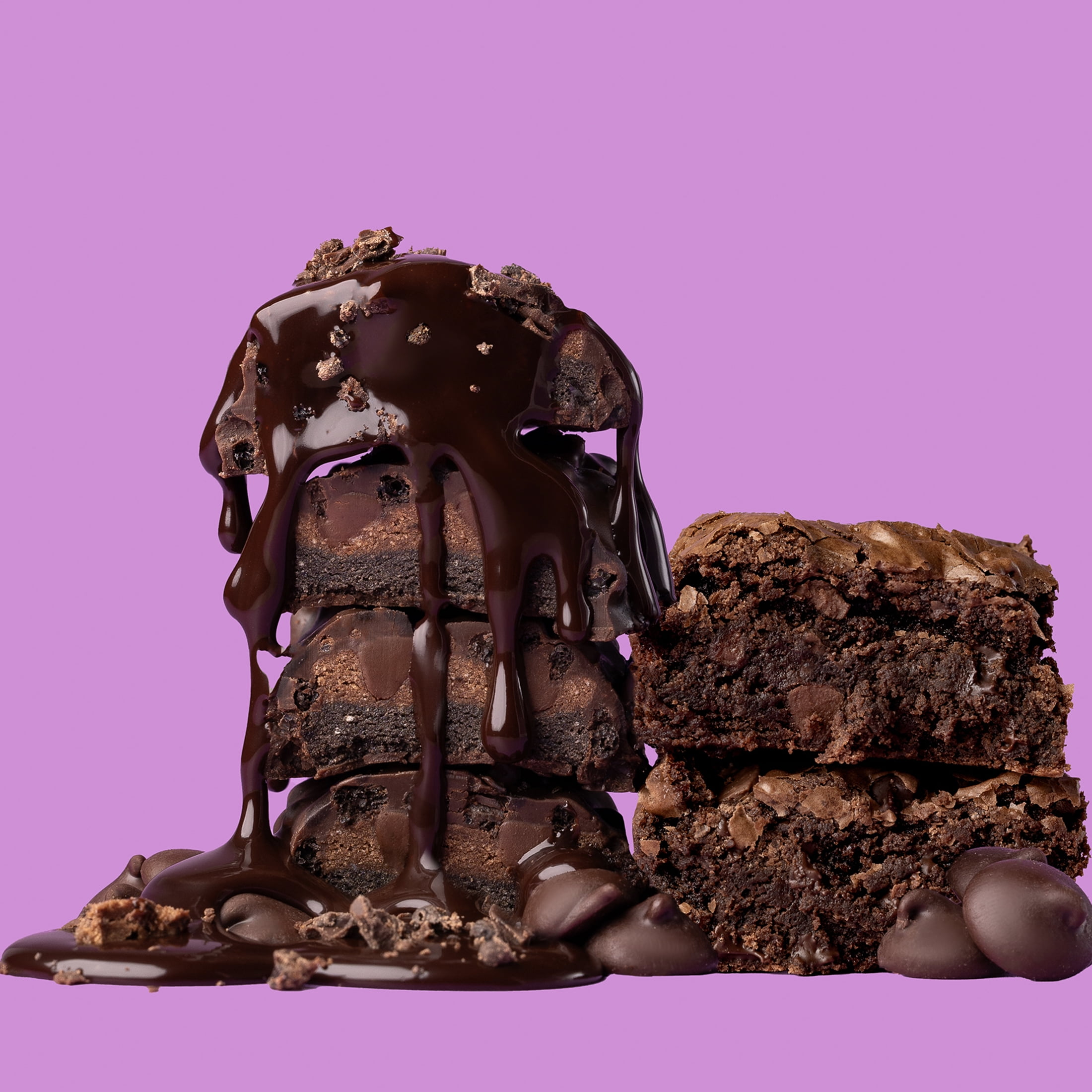 (3 pack) FITCRUNCH Chocolate Brownie Protein Bar, 16Gg, 5ct