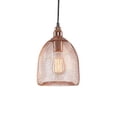 thumbnail image 1 of Toltec Lighting 1803-CP-AT18 Plexus Pendant Shown In Copper Finish With Amber Antique Bulb, 1 of 1