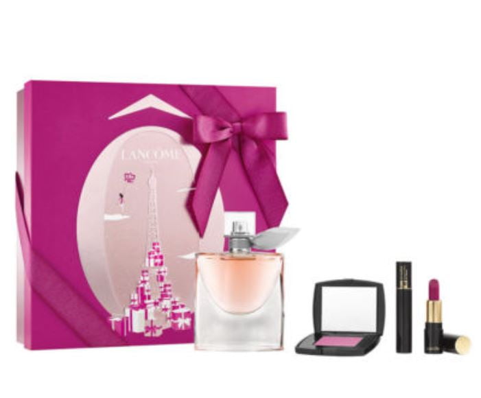 120 Value) Lancome La Vie Est Belle Perfume and Makeup Gift Set for Women, 4 Pieces 120 Value) Lancome La Vie Est Belle Perfume and Makeup Gift Set for Women, 4 Pieces