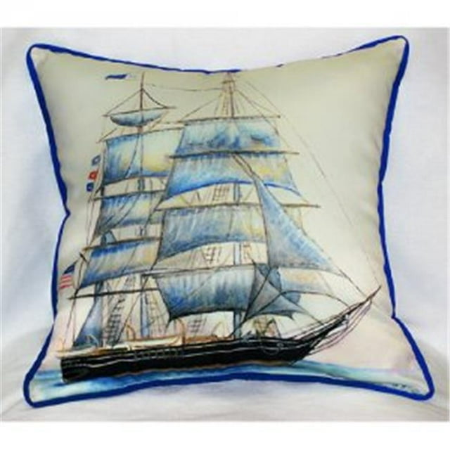 Betsy Drake ZP555 Baleinière Jeter Oreiller- 22 x 22 Po.
