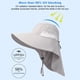 thumbnail image 3 of Gorro de Pesca Outdoor con Malla Protectora para el Cuello para Senderismo Gris Claro Gris, 3 of 3