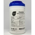 thumbnail image 2 of Sani Professional P92084 Hands 7-1/2 in. x 5 in. Instant Sanitizing Wipes - White, 2 of 2