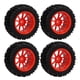 thumbnail image 3 of Neumáticos RC, 4 piezas Neumático para camión RC Neumático para camión R Accesorios RC Meticulosamente diseñados, 3 of 8