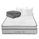 thumbnail image 1 of Colchón Queen Size Restonic Lipa Almohadas Royal Twin Edredón Homy, 1 of 8