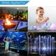 thumbnail image 5 of Luz LED RGB flotante subacuática | 8 modos de cambio de color | Lámpara de piscina y spa a pilas | Plástico ABS para bañeras, jacuzzis y piscinas, 5 of 5